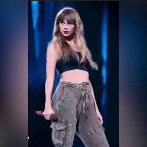 Free People One Frankie Waffle Pants ASO Taylor Swift - Picture 3 of 11